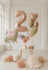 Kedi Bohem Balon Demeti