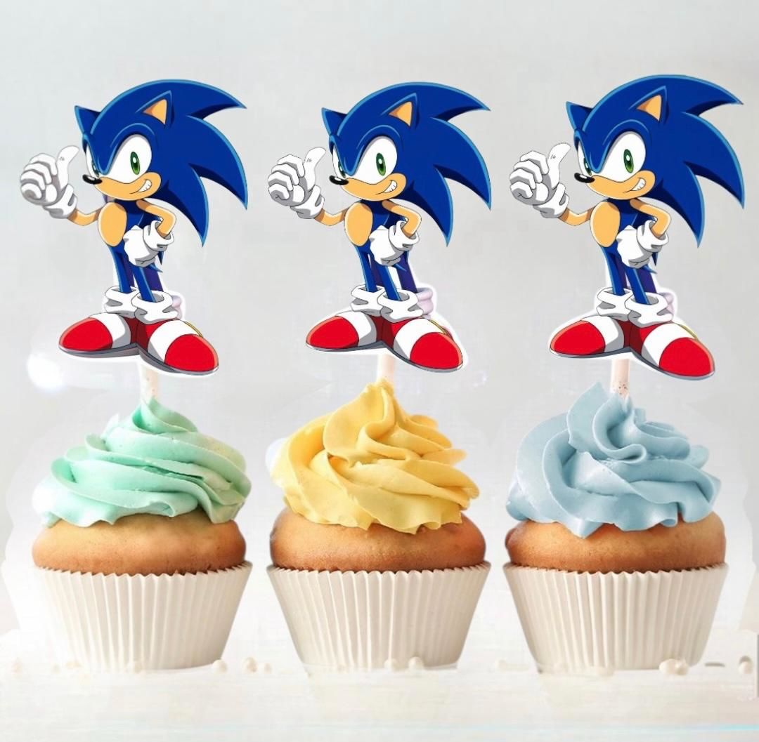 Sonic Teması Kürdan 8 Adet