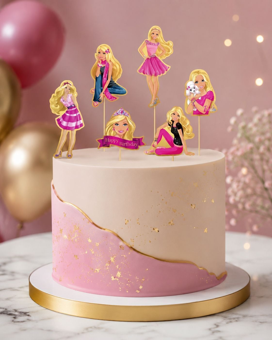 Barbie Pasta Süsü