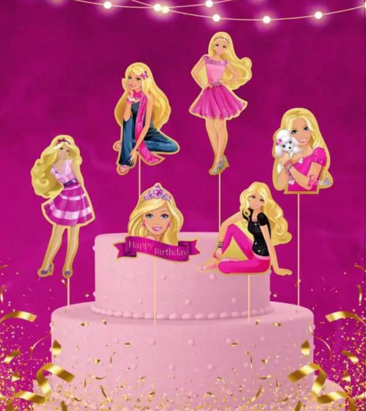 Barbie Pasta Süsü