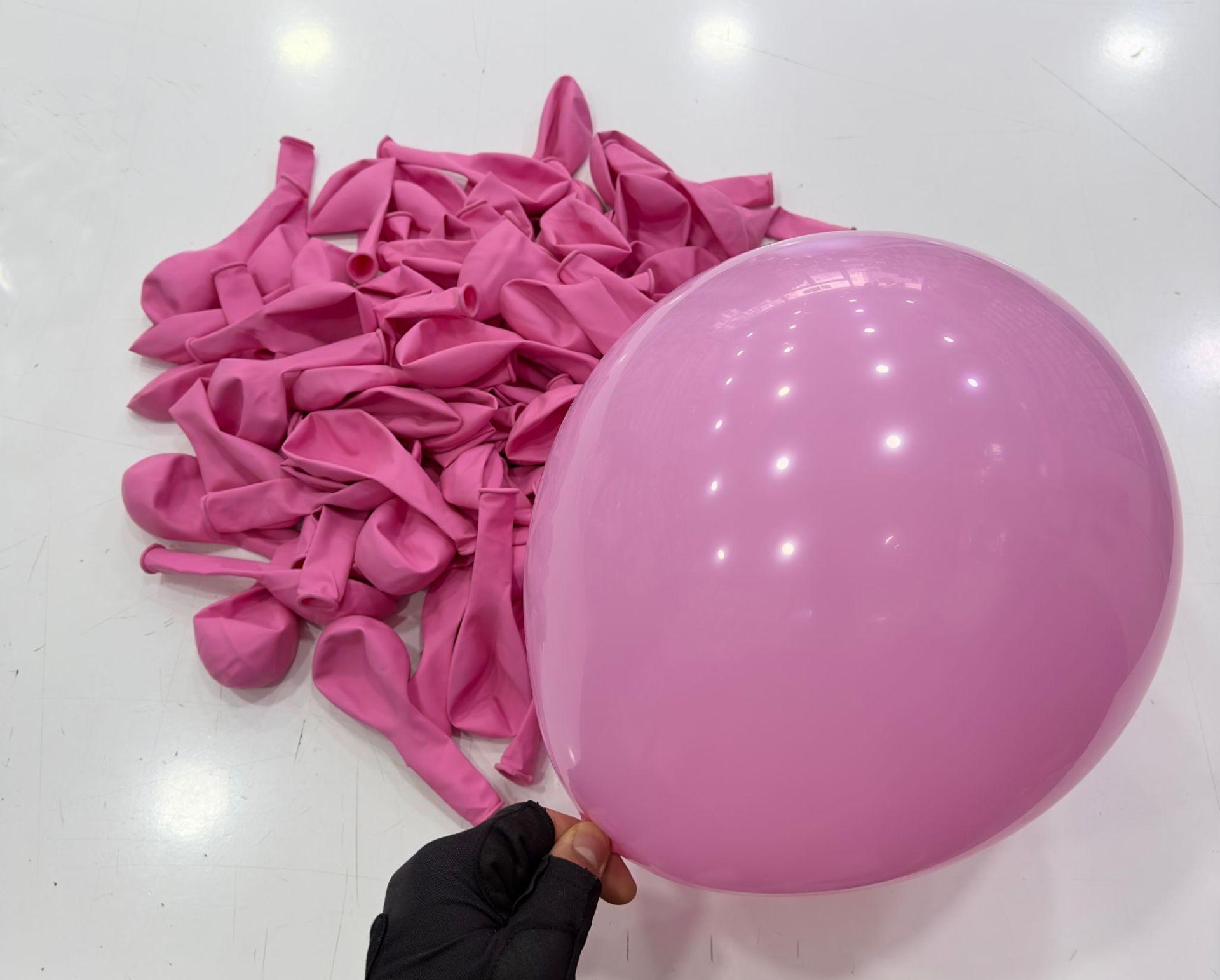 Şeker Pembe Pastel Balon 10 Adet