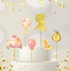 Altın Bride Pasta Süsü