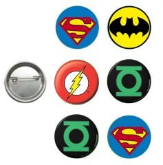 Kahramanlar Rozet 6 Adet