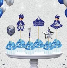 Gümüş Sünnet Pasta Süsü