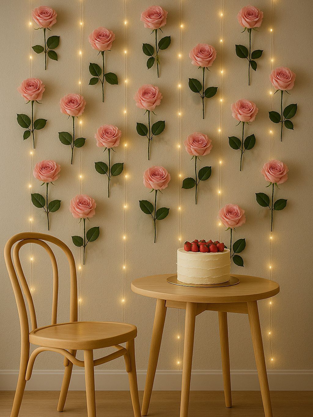 Şakayık Işıltı Fon Konsept