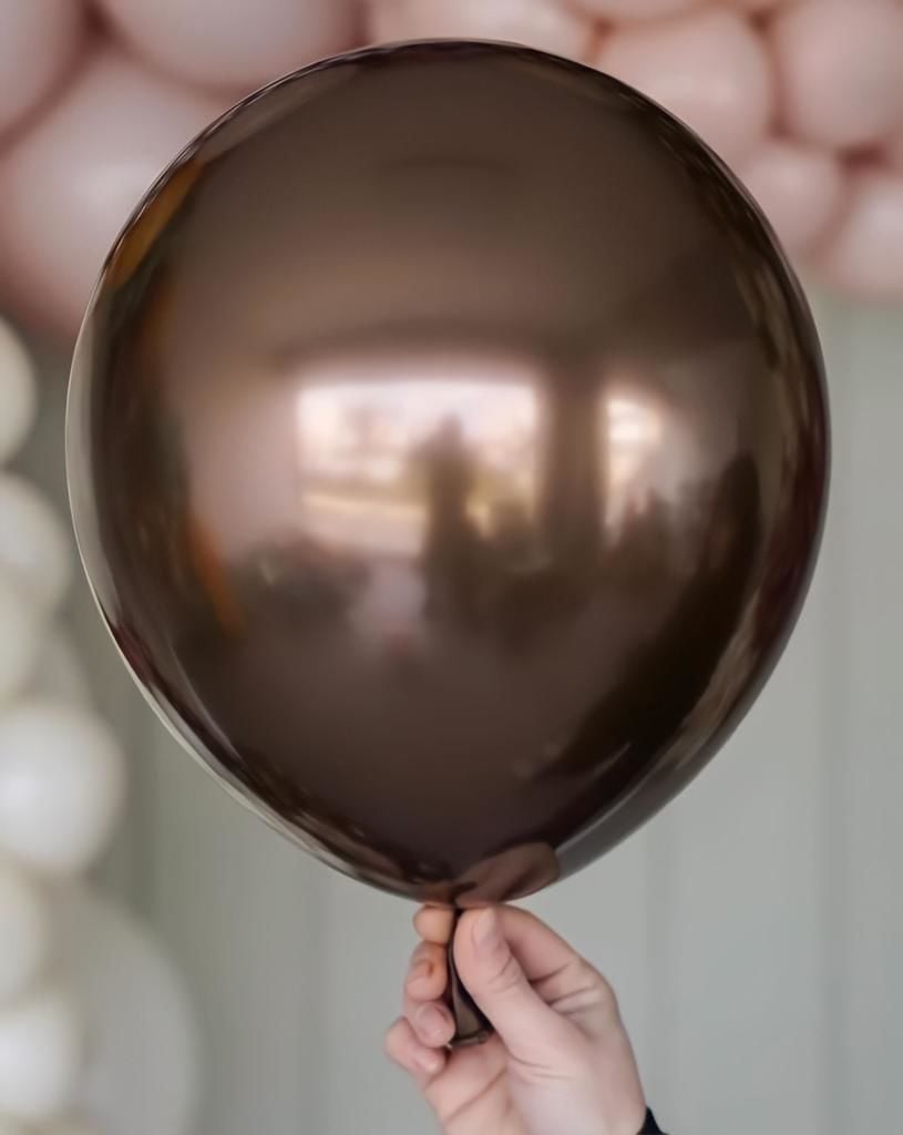 Çikolata Krom Balon 5 Adet