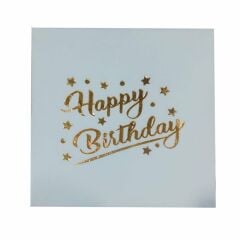 Happy Birthday Varaklı Kağıt Peçete 16 Adet
