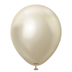 50 Lİ WHİTE GOLD KROM BALON