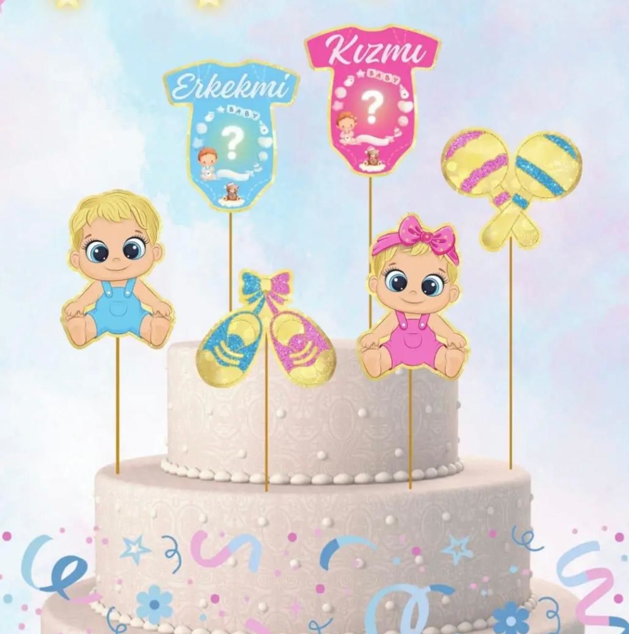 Cinsiyet Parti Pasta Süsü