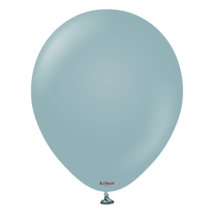 100 ADET FIRTINA MAVİSİ RETRO BALON