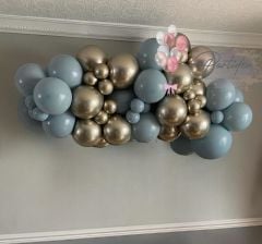 Golden Glass Balon Zinciri