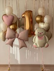 Ayı Fiyonk Balon Demeti