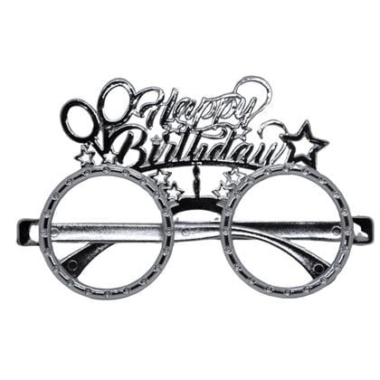 Happy Birthday Mika Gözlük Gümüş