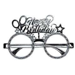 Happy Birthday Mika Gözlük Gümüş