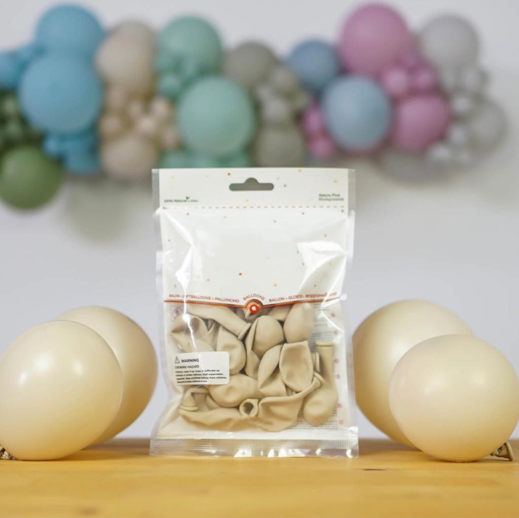 5 inç Mini Deniz Kumu Retro Balon 10 Adet