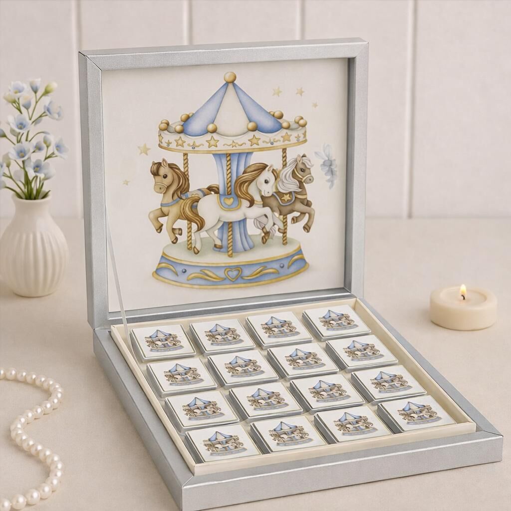 Erkek Bebek Çikolata Atlı Karınca Teması