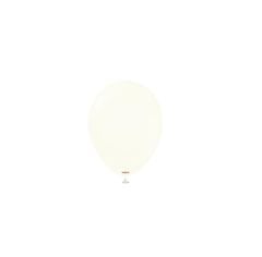 5 İNC MİNİ BEYAZ RETRO BALON ( 10 ADET )