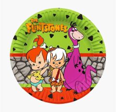 Taş Devri Karton Tabak 8 Adet