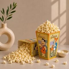 Taş Devri Popcorn Mısır Kutusu 8 Adet