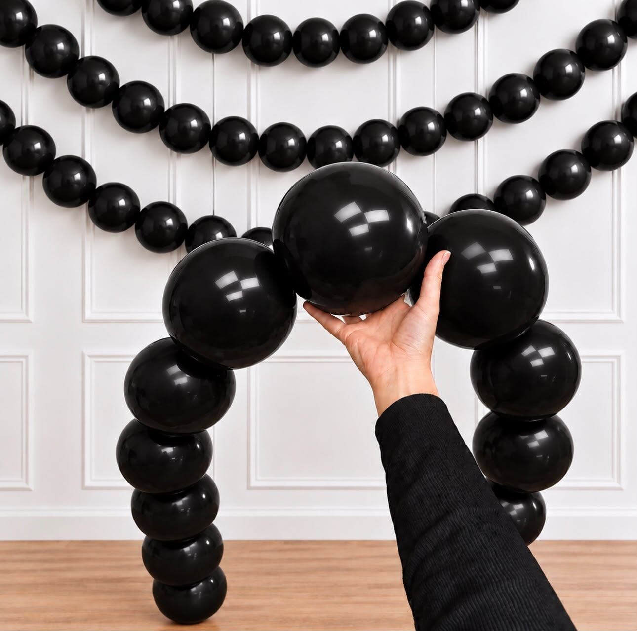 K-Link Siyah Balon 5 Adet