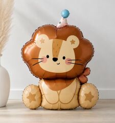 Şapkalı Aslan Folyo Balon