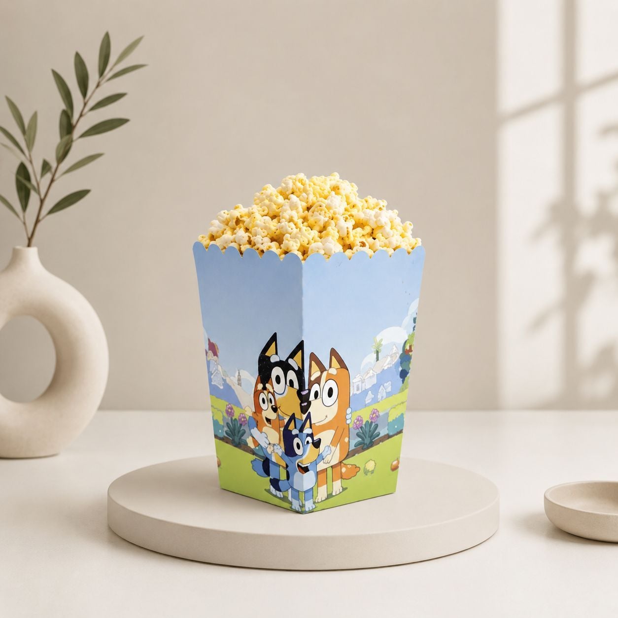 Bluey Popcorn Mısır Kutusu 8 Adet