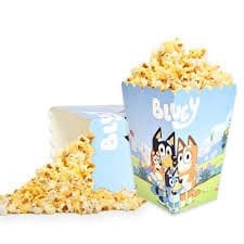 Bluey Popcorn Mısır Kutusu 8 Adet