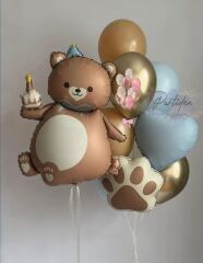 Happy Teddy Balon Demeti