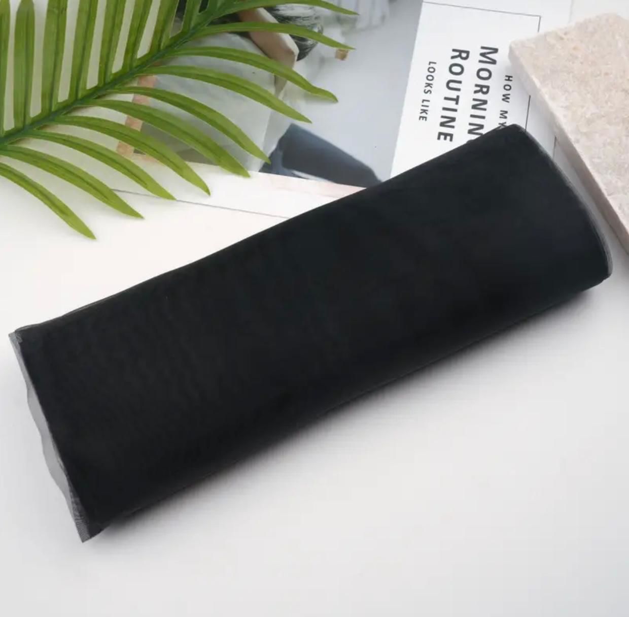 Siyah Grek Tül 2 Metre