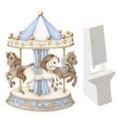 Mavi Atlı Karınca Ayaklı Maket Pano