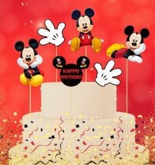 Mickey Mouse Pasta Süsü