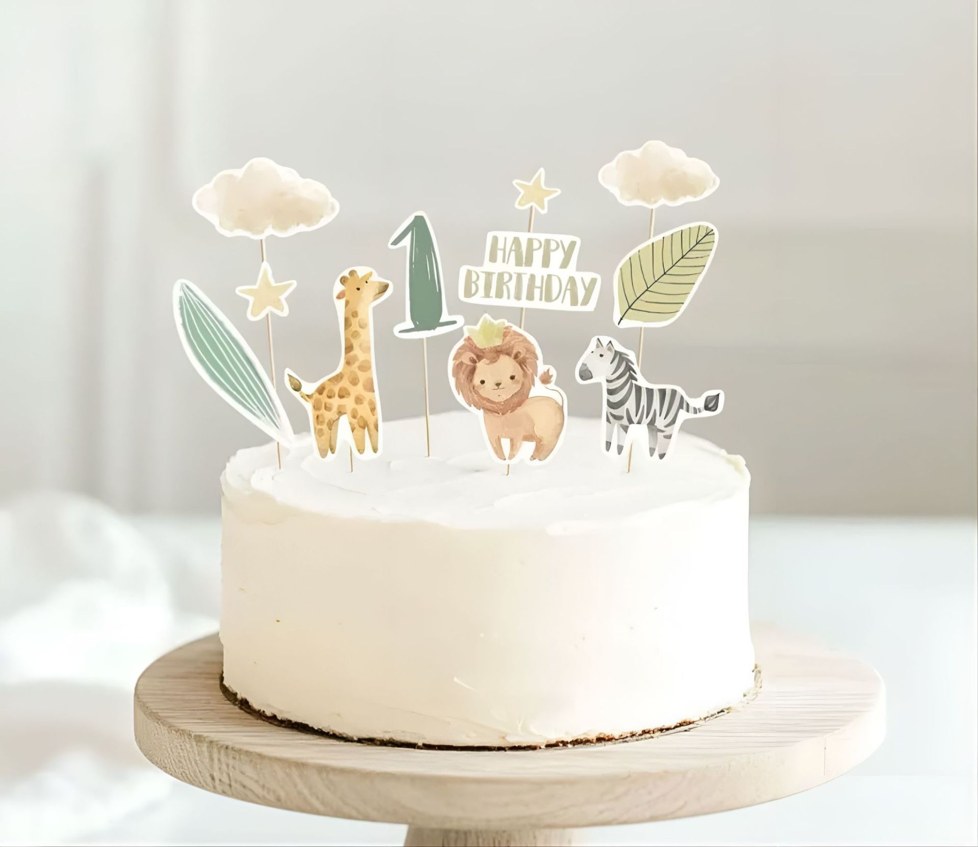 11 Parça Safari Pasta Süsü