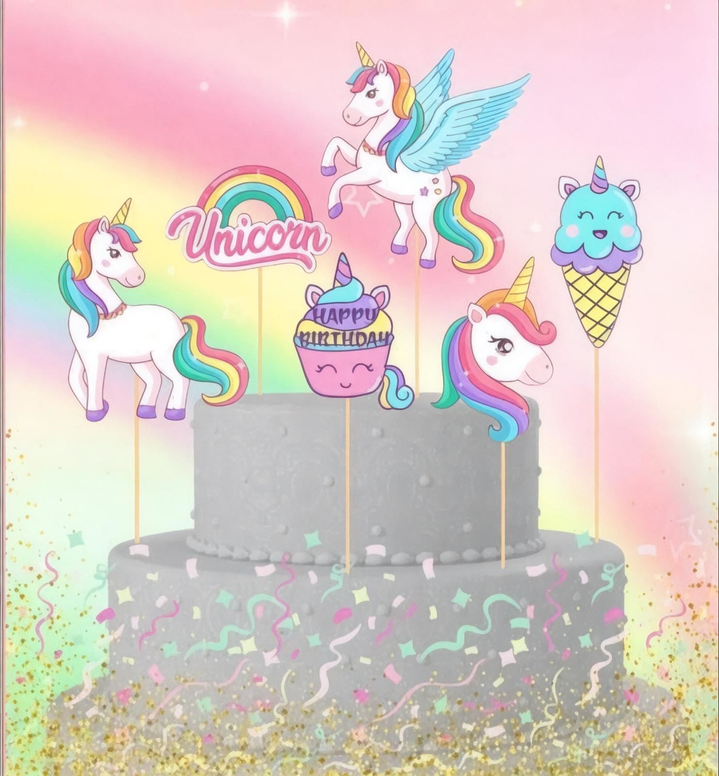 Unicorn Pasta Süsü