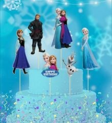 Elsa Frozen Pasta Süsü