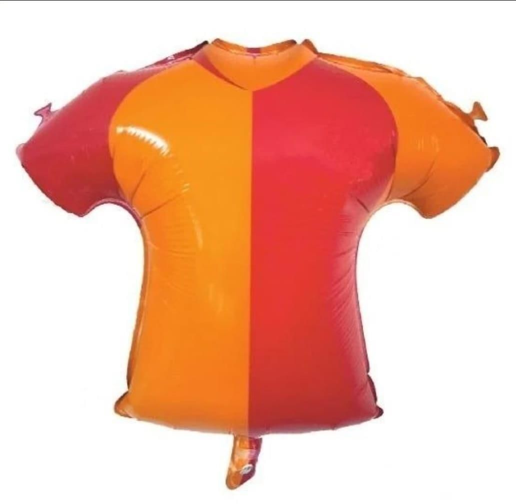 Sarı Kırmızı Forma Folyo Balon