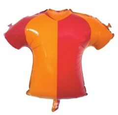 Sarı Kırmızı Forma Folyo Balon