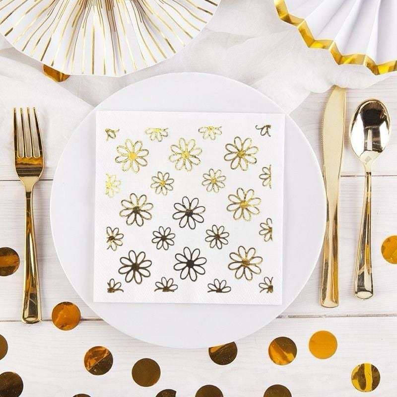 Papatya Varaklı Kağıt Peçete 16 Adet