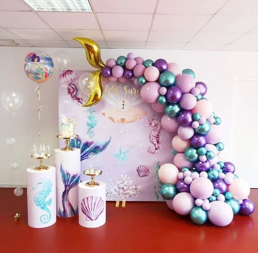 DENİZ KIZI KROM BALON ZİNCİRİ - 2