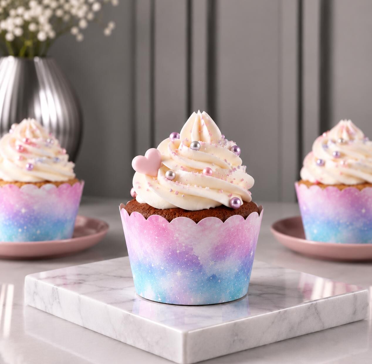 Karnaval Muffin Kek Kalıbı 24 Adet