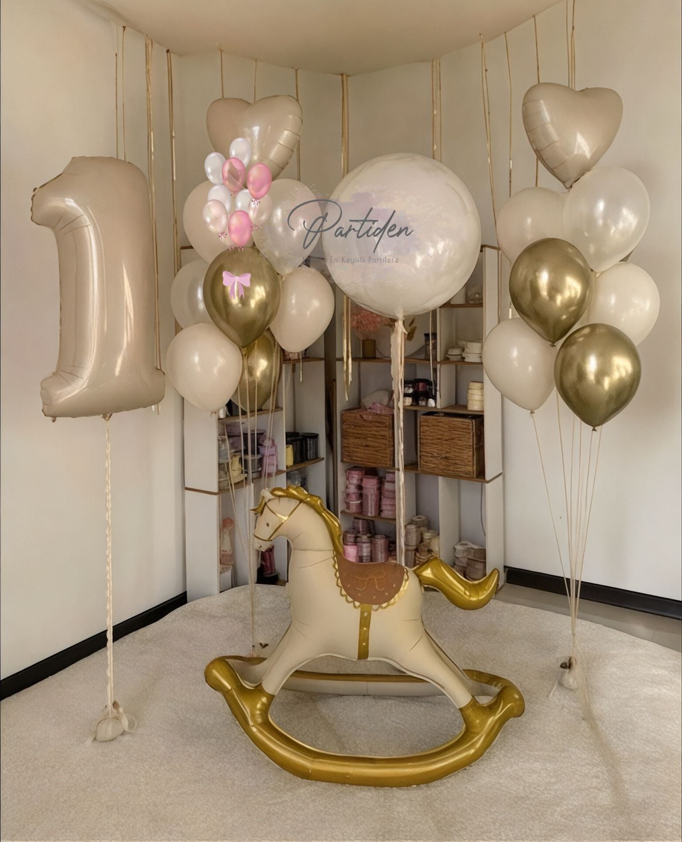 Vintage Horse Balon Demeti