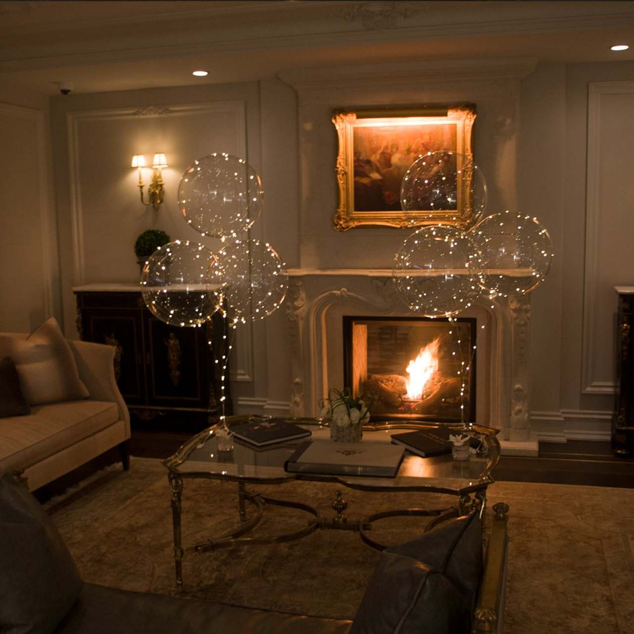 Şeffaf Led'li Bobo Balon 1 Adet