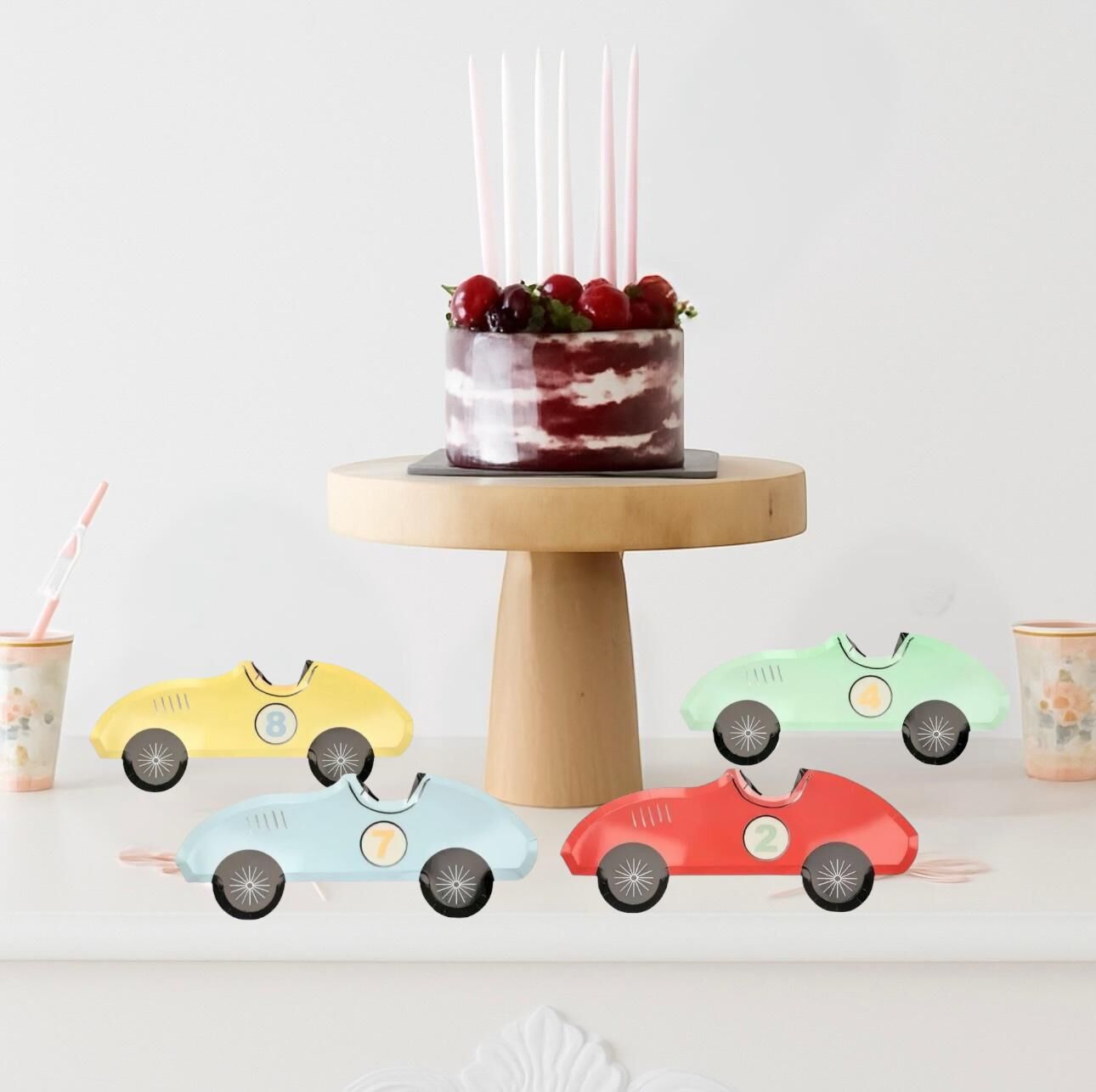 Araba Masa Süsü 4 Adet