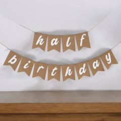 Kraft Half Birthday Yazısı