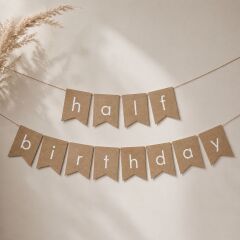 Kraft Half Birthday Yazısı