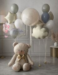 Ayıcık Bulut Balon Demeti