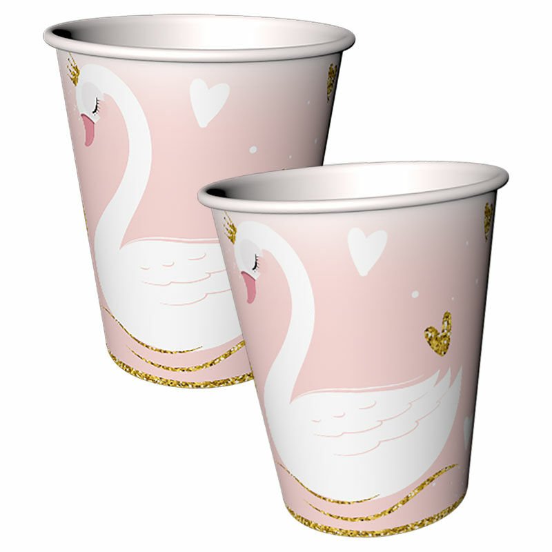 Kuğu Karton Bardak 8 Adet