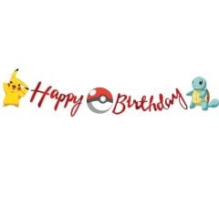 Pokemon Happy Birthday Yazısı