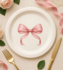 Fiyonk Teması Karton Tabak