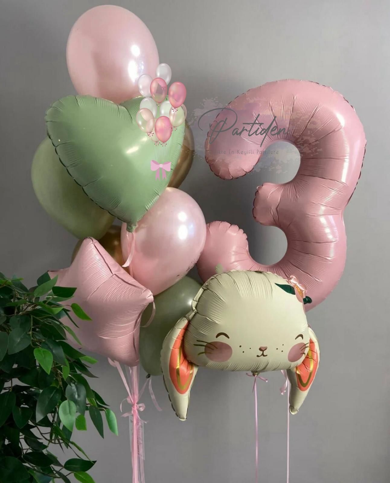Tavşan Botanik Balon Demeti