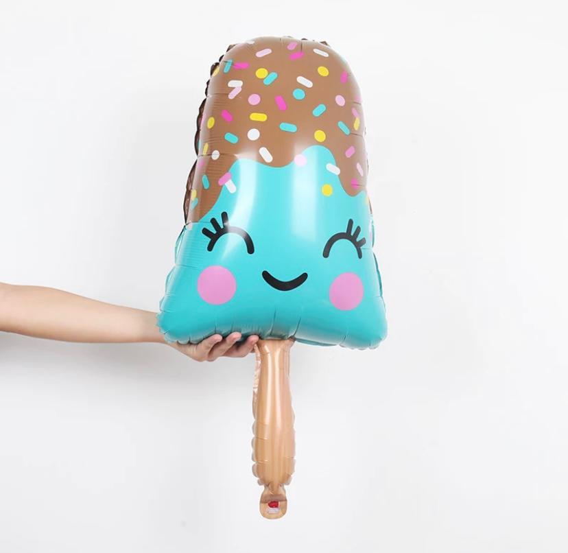 Neşeli Dondurma Folyo Balon